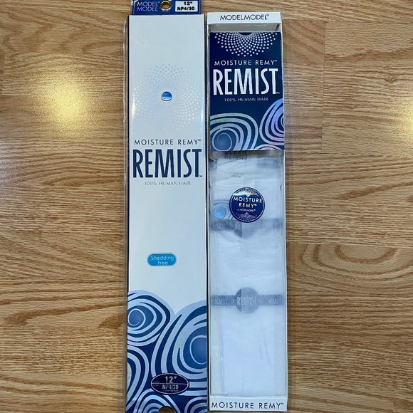 #53 REMY 12" REMIST 100% HUMAN HAIR EXTENSION - Picture 1 of 3